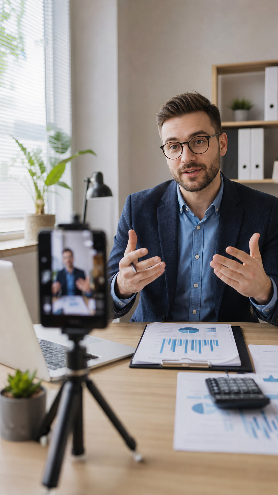 Portada de video de consejos para emprendedores